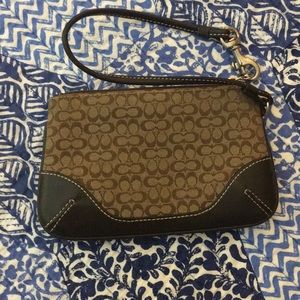 Coach wristlet